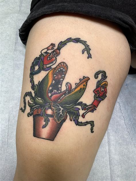 Little Shop Of Horrors Inspired Tattoo Archive Tattoo In Toronto On