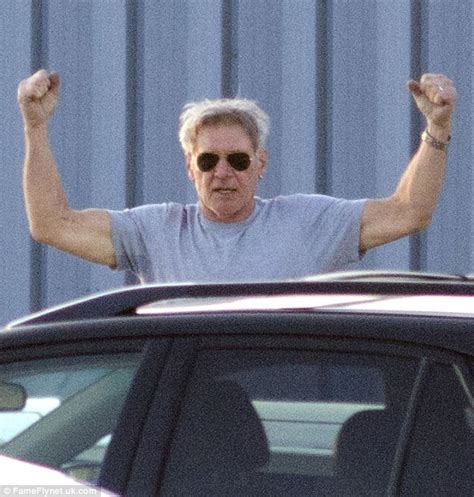 Harrison Ford Gets Back Into Action Man Mode Flexing His Muscles In La