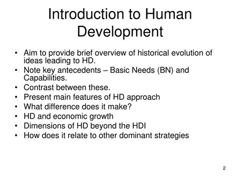 Ppt Human Development As An Alternative Development Paradigm