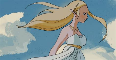 Check Out This Beautiful Studio Ghibli Inspired Poster For Zelda