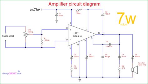 3000w Audio Amplifier Circuit Diagram 3000 Watts Power Amplifier