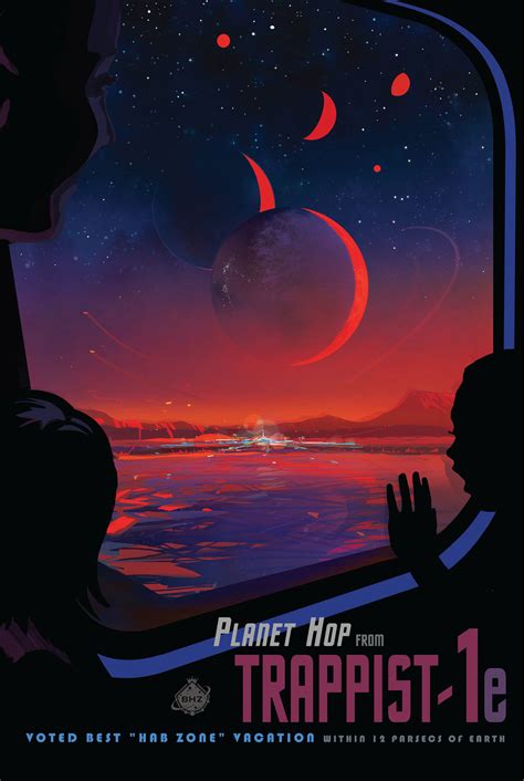 Nasa's poster artists are amazing. Explore 14 alien worlds (and Earth) with NASA's whimsical ...