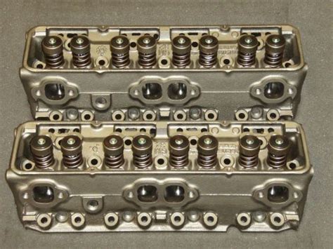 Purchase Rebuilt 202 Sbc 186 Double Hump Cylinder Heads Chevy