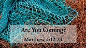 Sermon - Matthew 4:12-23 - YouTube