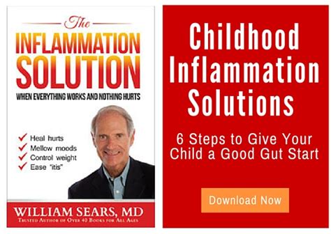 Childhood Inflammation Solutions Ask Dr Sears