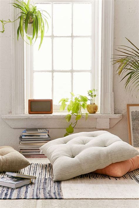 Floor Pillow Living Room Ideas Polliw