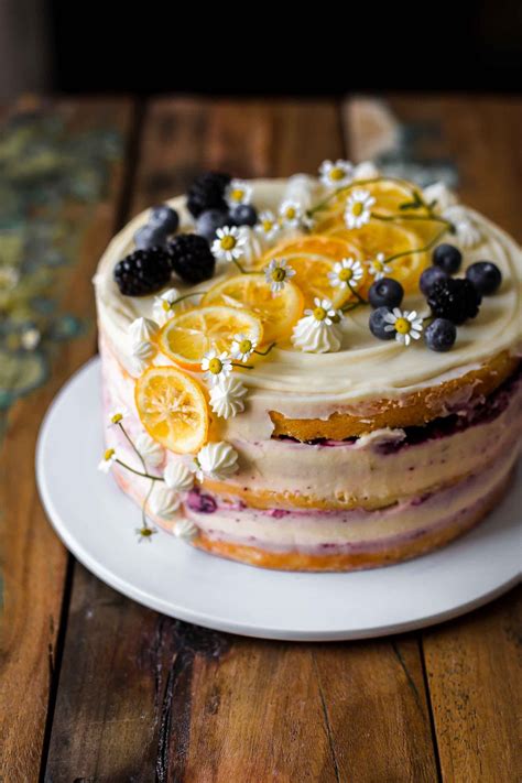 This Super Delicious Lemon Blueberry Cake Is Easy To Make And Comes With Detailed Step By Step