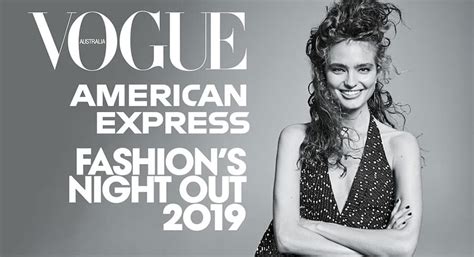 Be sure to fit a trip to one of your local tailor. Vogue Aust new deal with American Express for Fashion's ...