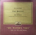T. S. Eliot - Four Quartets (Vinyl) | Discogs