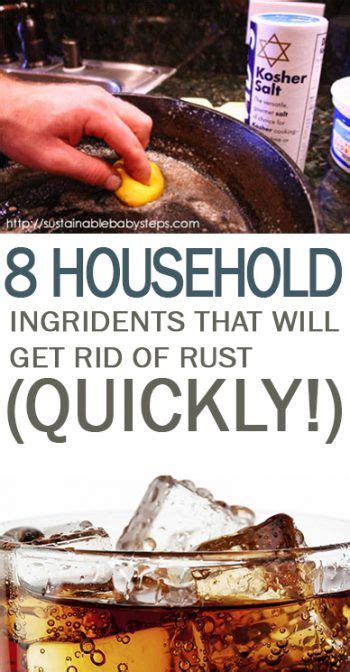 How To Get Rid Of Rust Easy Ways To Get Rid Of Rust Get Rid Of Rust