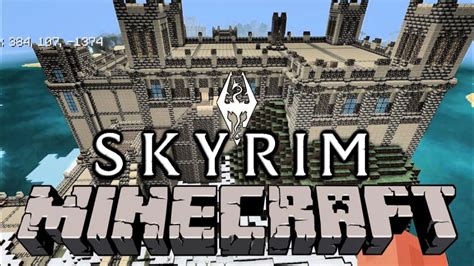 Skyrim Minecraft Build Part 2 Youtube