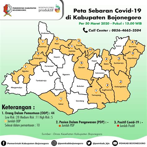 Pln siap pasok listrik industri di. Peta Sebaran Covid-19 di Bojonegoro Edisi Senin 30/03 - KIM DERU MAJU