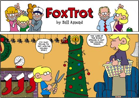 Foxtrot By Bill Amend For December 14 2003 Geeky