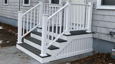 Here are easy to follow instructions for installing your vinyl railing on your deck or porch. Vinyl Railing Install Video - YouTube