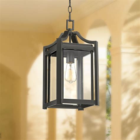 Franklin Iron Works Rustic Farmhouse Outdoor Ceiling Light Hanging
