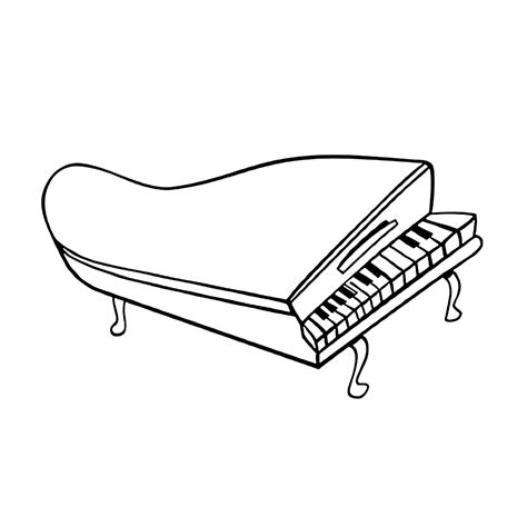 Piano Coloring Pages Best Coloring Pages For Kids Preschool