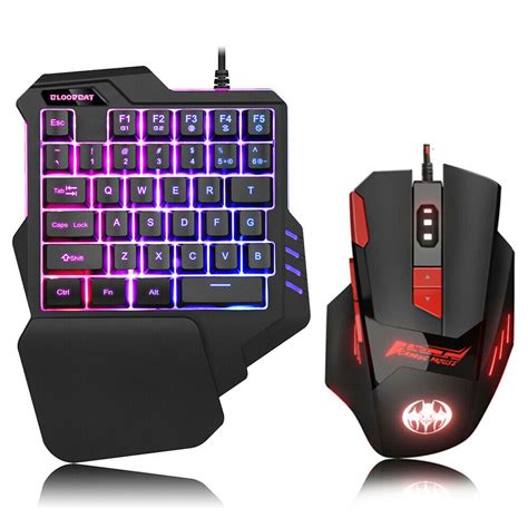 Check spelling or type a new query. One Handed Keyboard and Mouse 35keys RGB Gaming Keyboard ...