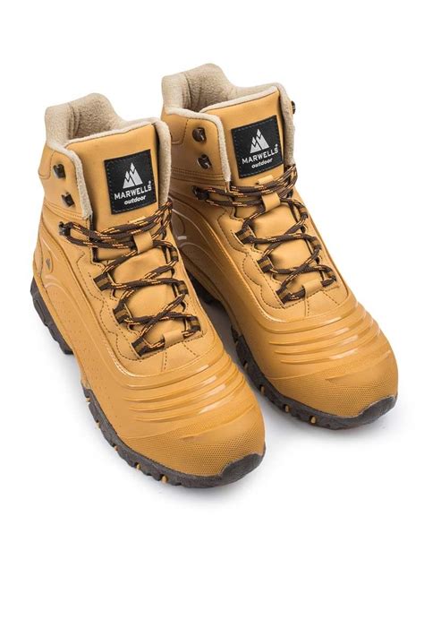 Euromart Marwells Mens Outdoor Boots Camel 20210835586