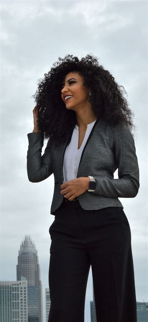 White Collar Glam Charlotte Nc Attorney Outfit Black Attorney Mixed Girl Professional