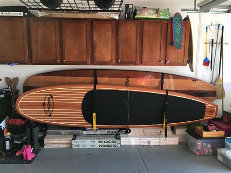 Double Suspension Sup Wall Rack 2 Paddleboards