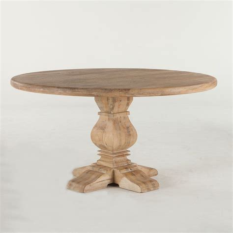 solid wood round dining table | Round dining table, 60 round dining table, Round dining