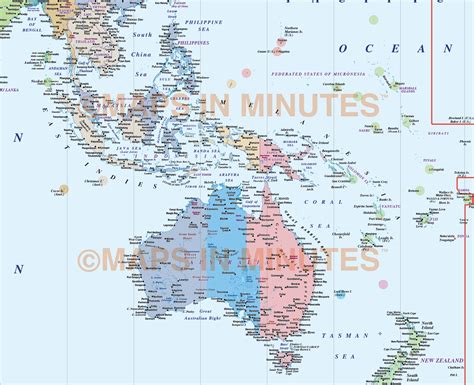 Detailed World Time Zones Map Illustrator Ai Cscc Editable Vector