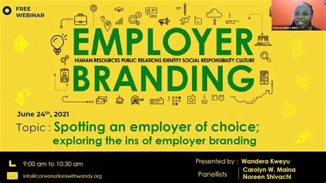 Spotting An Employer Of Choice Exploring The Ins Of Employer Branding