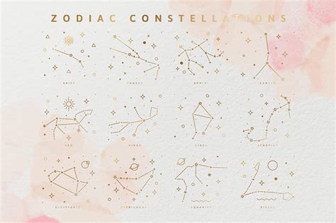 Custom Zodiac Constellations Tattoo Etsy