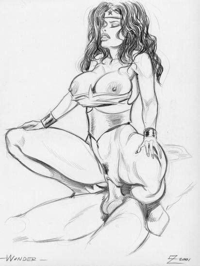 Rule 34 2001 Dc Comics Faceless Male Female Julius Zimmerman Monochrome Sex Tagme Wonder Woman