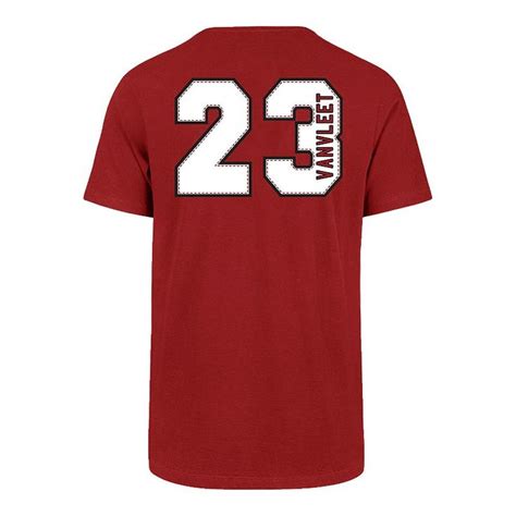 Toronto Raptors Mens 47 Brand Fred Vanvleet Logo Player Tee New