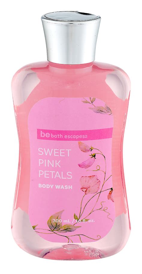 Be Bath Escapes Sweet Pink Petals Body Wash 10 Fl Oz