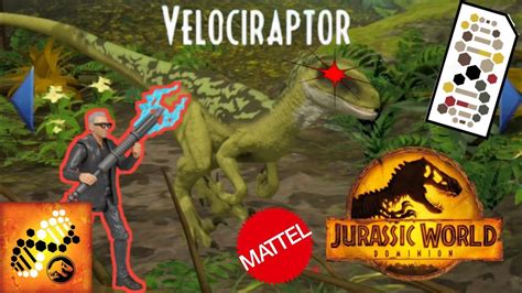 Jurassic World Dominion 2022 Facts App Green Velociraptor Scan Code Youtube