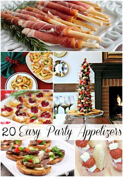 The trick is to find delicious appetizer recipes that mimic a traditional dinner menu. 20 Easy Party Appetizers | Refresh Restyle