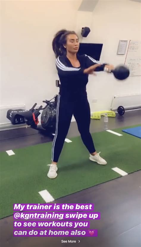 Inside Lauren Goodger Intense Gym Workout As She Shares Exercises To