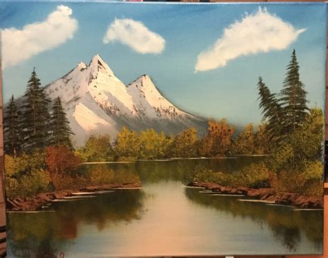 Mountain Reflections Pt 3. Painting #17 - Home