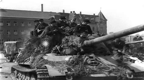 German Soldiers Of 512th Heavy Tank Destroyer Battalion Surrender