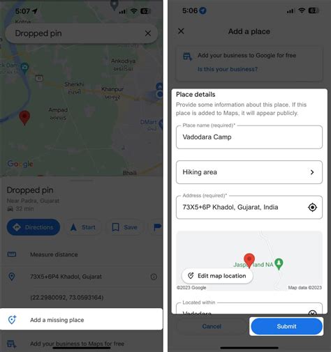How To Drop Pin In Google Maps On Iphone And Ipad Igeeksblog