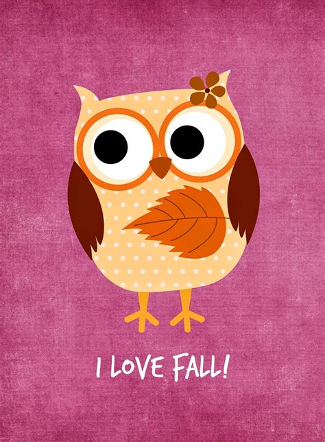 Owl Themed Fall Printables For Decor Fall Printables Fall Owl Free