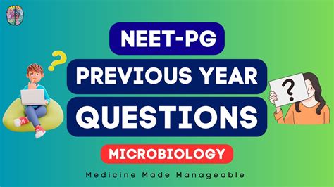 Neet Pg Previous Year Questions Microbiology Neetpg Recalls Youtube