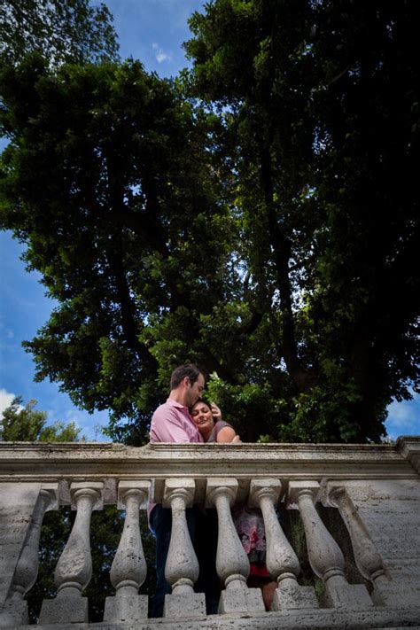 Romantic Engagement Style Photos In Rome Italy