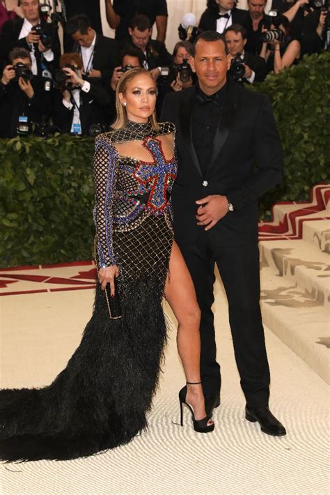 Jennifer Lopez A Rod And Cute Couples On Met Galas Red Carpet
