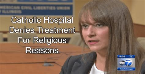 Catholic Hospital Turns Away Bleeding Woman With Dislodged Iud Michael Stone