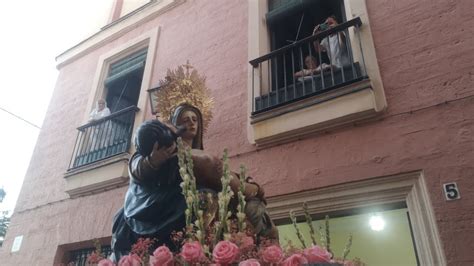 Traslado Virgen Angustias Caminito Al Convento Corpus Christi Carmelitas Descalzas Cádiz