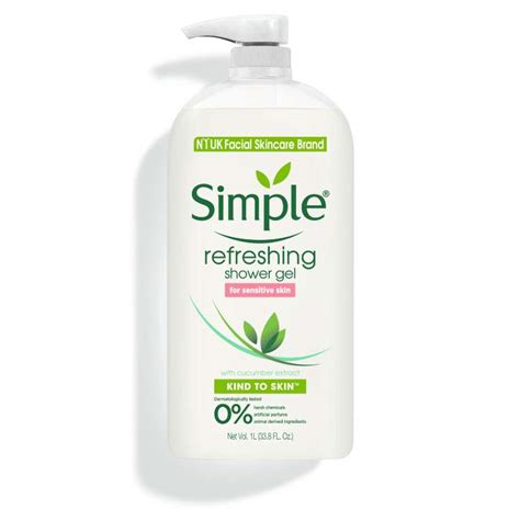 Refreshing Shower Gel Simple® Skincare