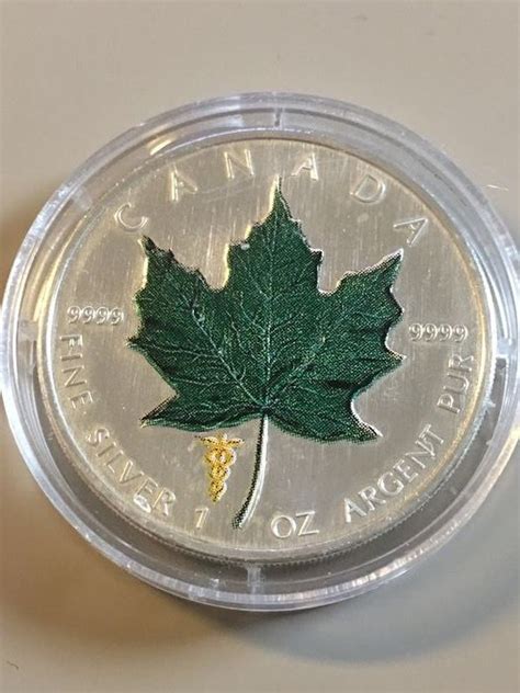 Canada 5 Dollar 2007 Maple Leaf Vierjahreszeiten 1 Oz