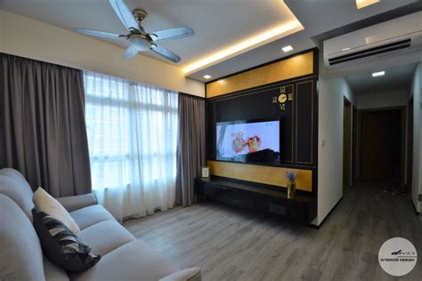 Simple Hdb Living Room Design Divas Interior Design
