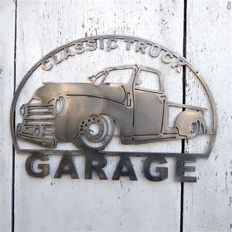 Chevy Style Garage Sign All Chevy Models Customs Names Chevy Garage