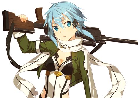 Sword Art Online Sinon Render Ggo By Iiijok3riii On Deviantart