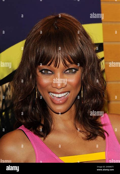 Tyra Banks During Her Modelland Book Launch Held At Barnes Noble In Santa Monica Ca Stock