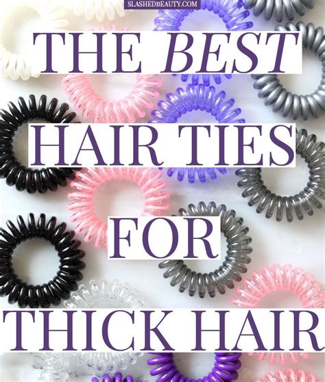 Best Hair Ties For Thick Hair Sugar Twists Slashed Beauty Best